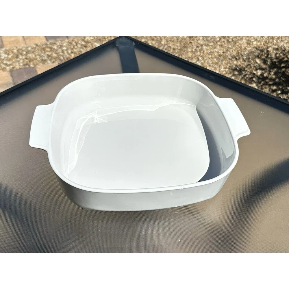Vintage 1980's Corning Ware MW-A-10 Microwave Browning Sear Food Dish, No Lid